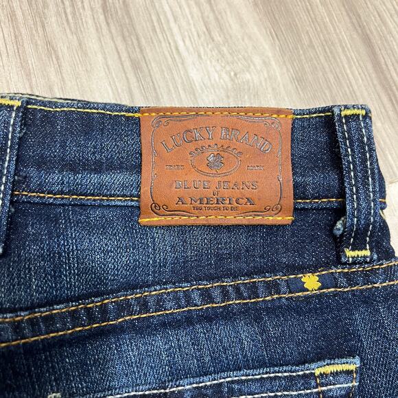 Lucky Brand Classic Rider Bootcut Leg Blue Jeans Size 0/25 - Picture 11 of 11